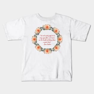 Austen Insults - Agreeable Kids T-Shirt